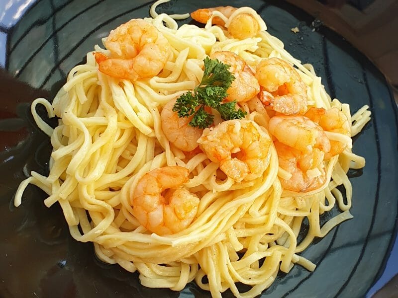 Cliquez pour zoomer ! Bo Bun de crevettes marinées Thermomix par Mistouflette21