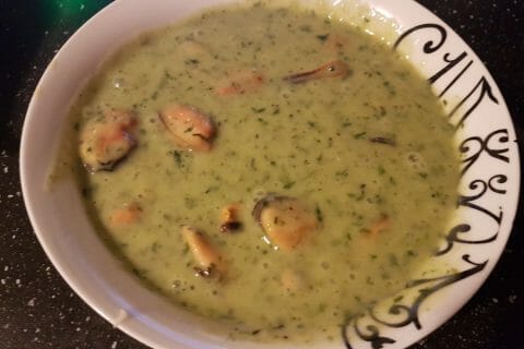 Cliquez pour zoomer ! Moules sauce poulette au Thermomix