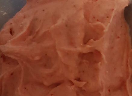 Cliquez pour zoomer ! Glace à la fraise au Thermomix