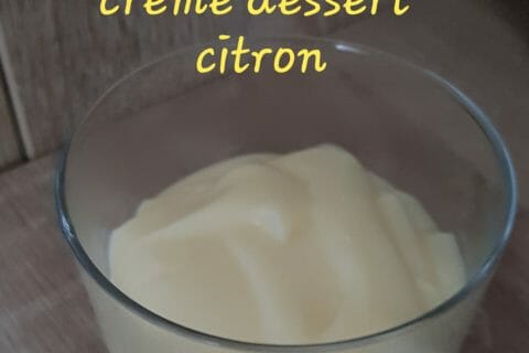 Cliquez pour zoomer ! Crème dessert au citron au Thermomix