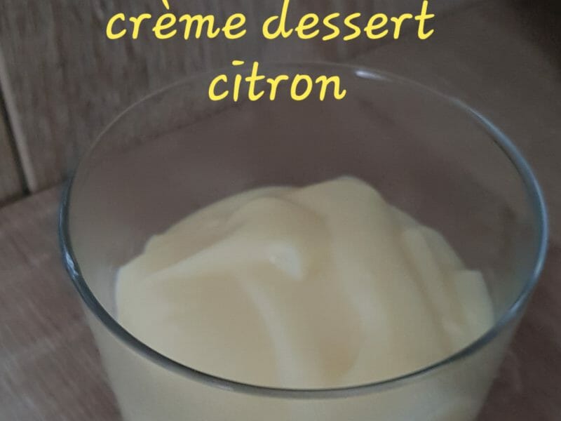 Cliquez pour zoomer ! Crème dessert au citron Thermomix par DELICEKLS