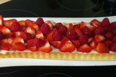 Cliquez pour zoomer ! Tarte aux fraises au Thermomix