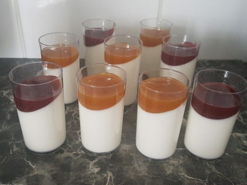 Cliquez pour zoomer ! Panna cotta coco mangue Thermomix par DELICEKLS