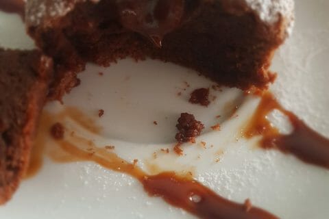 Cliquez pour zoomer ! Moelleux au chocolat cœur fondant Thermomix par DELICEKLS