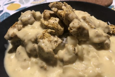 Cliquez pour zoomer ! Blancs de poulet sauce moutarde et curry Thermomix par ghazghkull