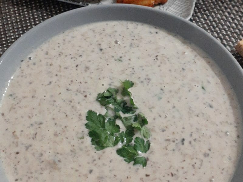 Cliquez pour zoomer ! Velouté de champignons Thermomix par kahina_17