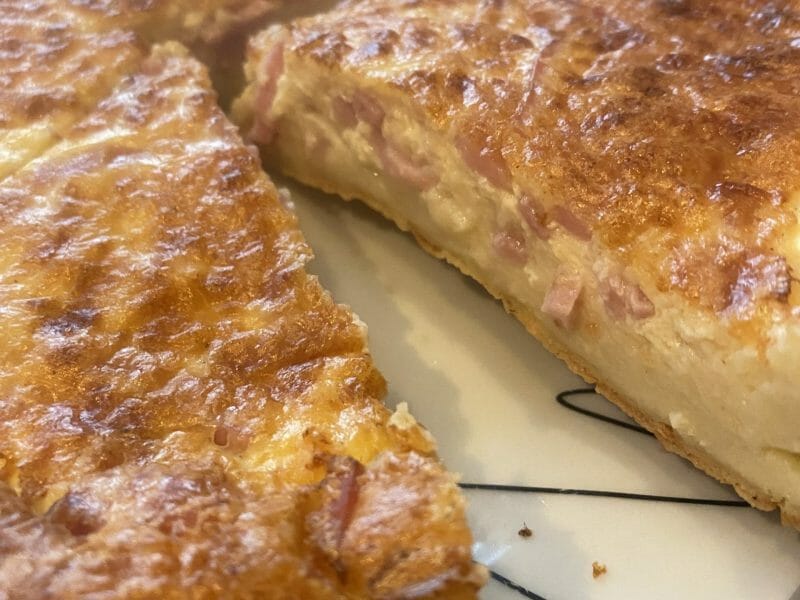 Cliquez pour zoomer ! Quiche sans pâte Thermomix par vivi31410