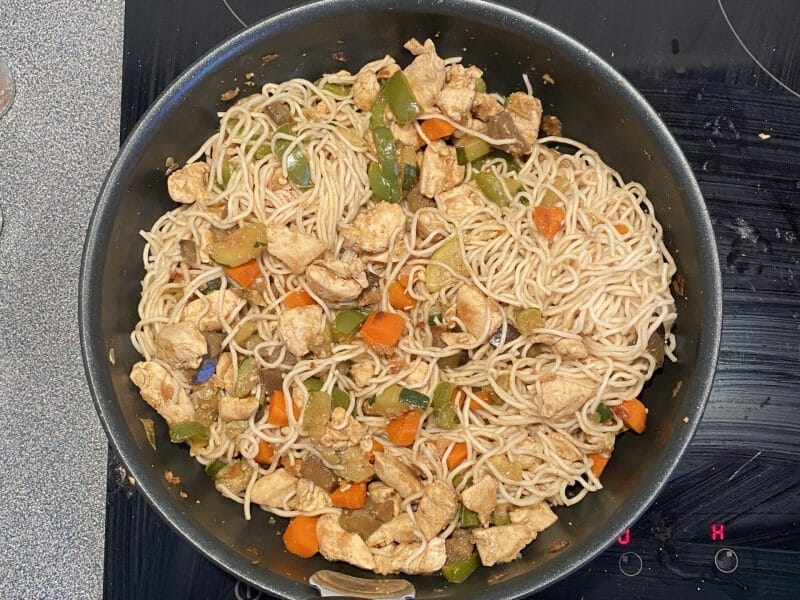 Cliquez pour zoomer ! Nouilles chinoises Thermomix par vivi31410