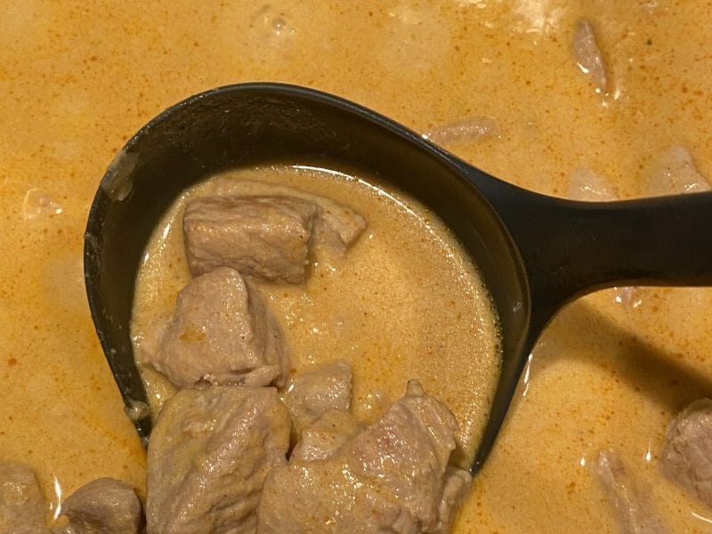 Cliquez pour zoomer ! Goulash de porc Thermomix par vivi31410