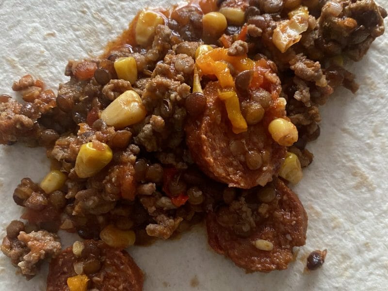 Cliquez pour zoomer ! Lentilles façon chili Thermomix par vivi31410