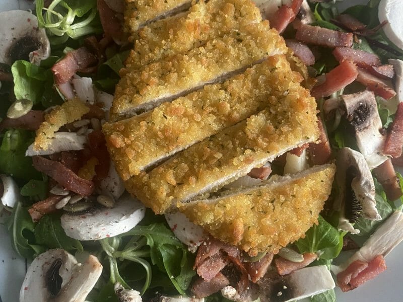 Cliquez pour zoomer ! Salade César Thermomix par vivi31410