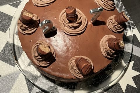 Cliquez pour zoomer ! Layer cake Kinder Bueno Thermomix par maa11