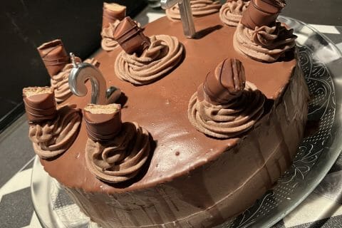 Cliquez pour zoomer ! Layer cake Kinder Bueno Thermomix par maa11