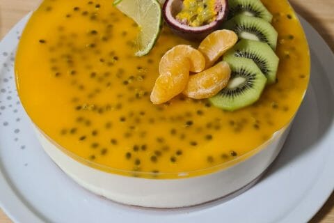 Cliquez pour zoomer ! Bavarois aux fruits de la passion Thermomix par rico34
