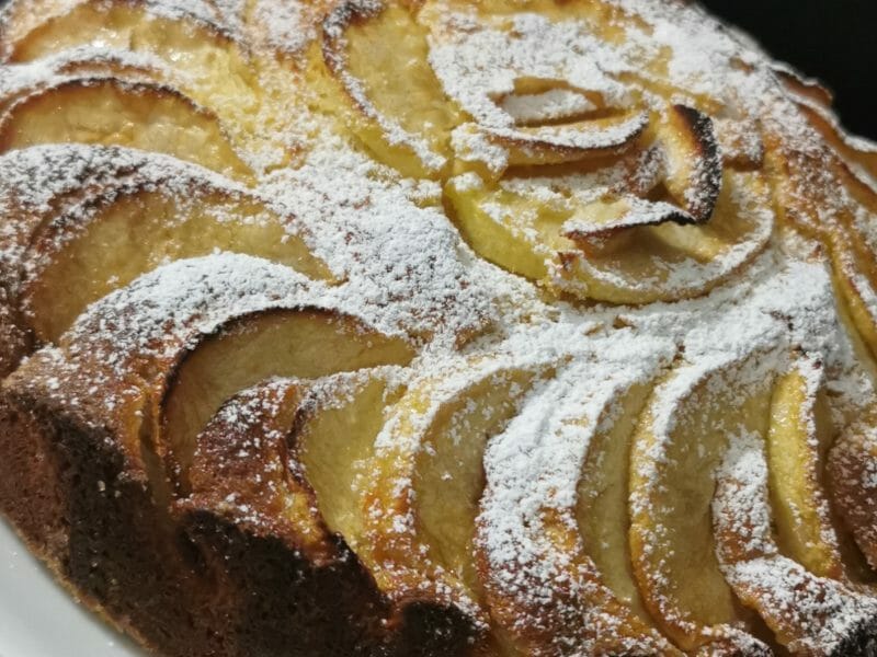 Cliquez pour zoomer ! Gâteau aux pommes et mascarpone Thermomix par farida_21