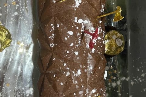 Cliquez pour zoomer ! Bûche Ferrero Rocher Thermomix par mimiro91
