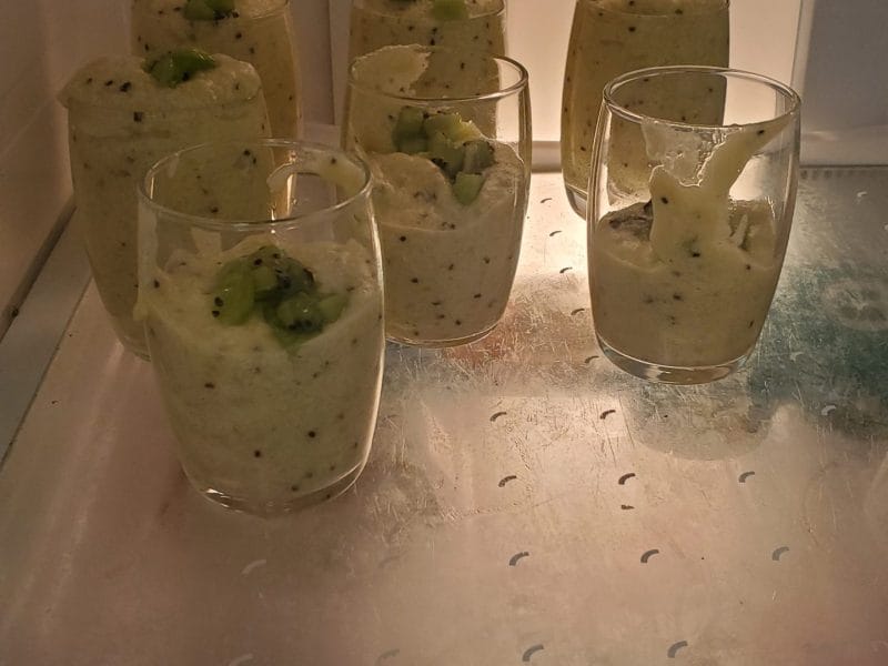 Cliquez pour zoomer ! Mousse de kiwis Thermomix par sylv007