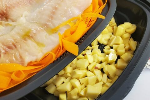 Cliquez pour zoomer ! Filet de cabillaud et sa sauce persillée Thermomix par sylv007