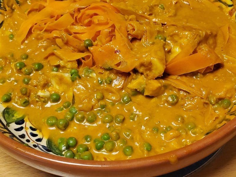 Cliquez pour zoomer ! Curry de poisson au lait de coco Thermomix par sylv007