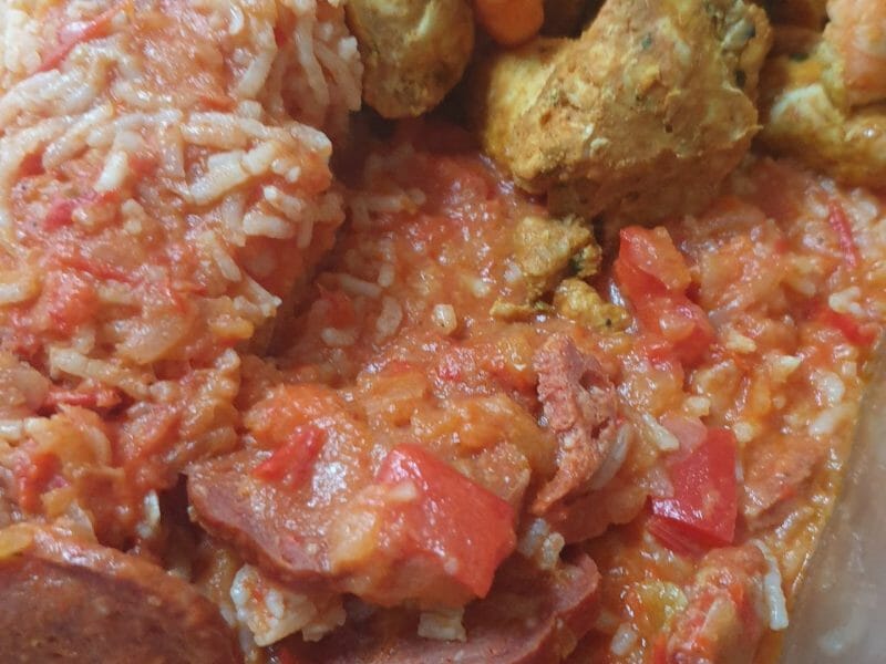 Cliquez pour zoomer ! Jambalaya Thermomix par sylv007