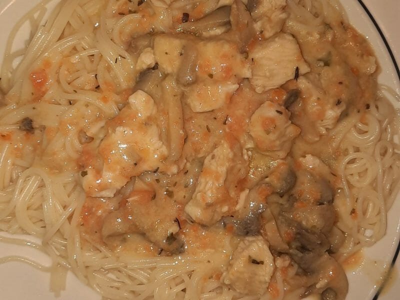 Cliquez pour zoomer ! Blanquette de poulet Thermomix par lefourbidisa