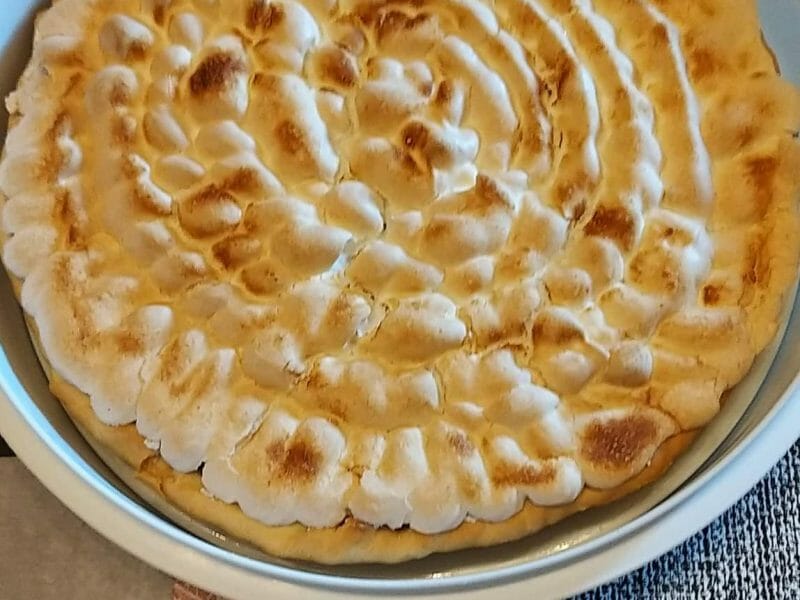 Cliquez pour zoomer ! Tarte à la rhubarbe Thermomix par lefourbidisa