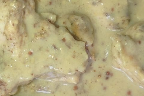 Cliquez pour zoomer ! Blancs de poulet sauce moutarde et curry Thermomix par radhia_01