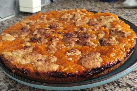 Cliquez pour zoomer ! Crumble aux abricots Thermomix par ummawladi