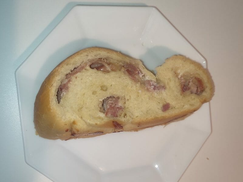 Cliquez pour zoomer ! Brioche salée jambon fromage Thermomix par Béreeeengère🌷