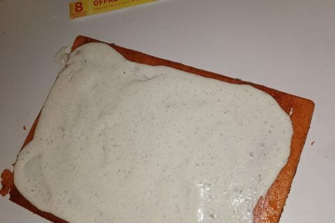 Cliquez pour zoomer ! Roulé à la tomate, saumon et fromage Thermomix par halima_15