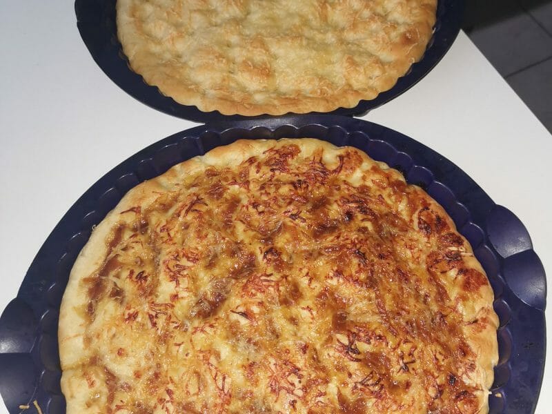 Cliquez pour zoomer ! Focaccia aux oignons Thermomix par halima_15