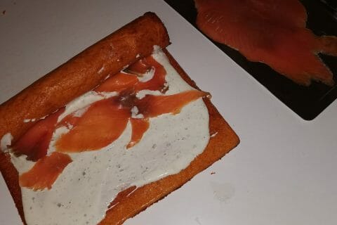 Cliquez pour zoomer ! Roulé à la tomate, saumon et fromage Thermomix par halima_15