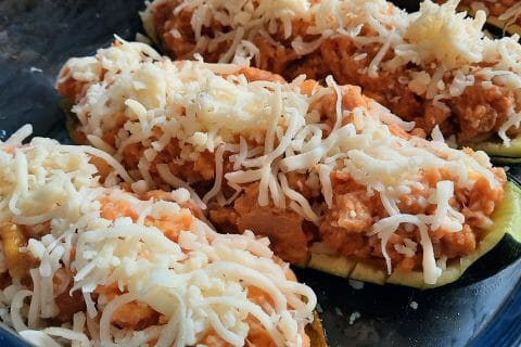 Cliquez pour zoomer ! Courgettes farcies au thon Thermomix par zelie_7