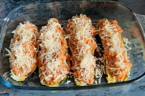 Cliquez pour zoomer ! Courgettes farcies au thon Thermomix par zelie_7