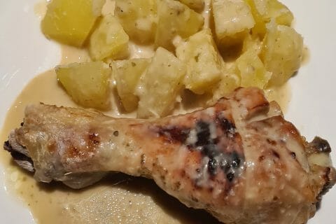 Cliquez pour zoomer ! Pollo al ajillo Thermomix par flolona