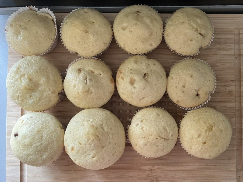 Cliquez pour zoomer ! Muffins aux pépites de chocolat Thermomix par virginie2824