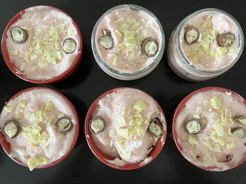 Cliquez pour zoomer ! Mousse de fraises Thermomix par virginie2824