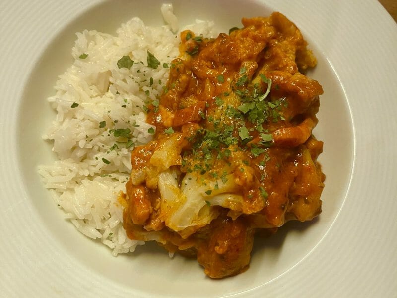 Cliquez pour zoomer ! Chou-fleur tikka masala Thermomix par nolwenn01