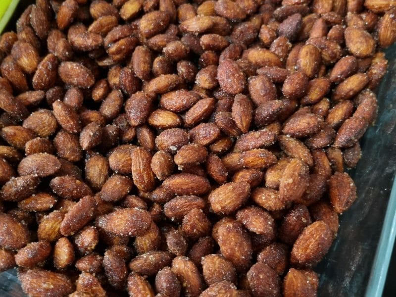 Cliquez pour zoomer ! Amandes grillées à la cannelle et au miel Thermomix par bensze