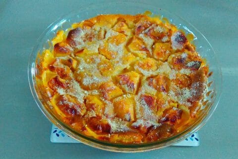 Cliquez pour zoomer ! Flognarde aux pommes (clafoutis aux pommes) au Thermomix
