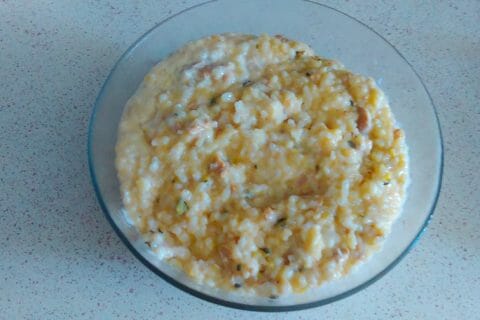 Cliquez pour zoomer ! Risotto champignons et courgettes au Thermomix