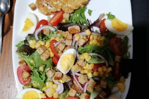 Cliquez pour zoomer ! Salade César Thermomix par Memere17