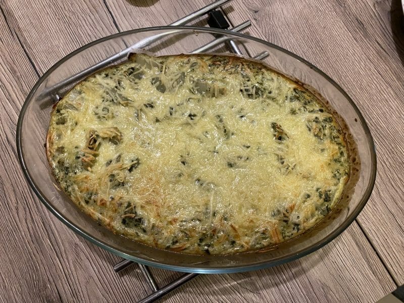 Cliquez pour zoomer ! Gratin de blettes à la ricotta Thermomix par tic-tac’s