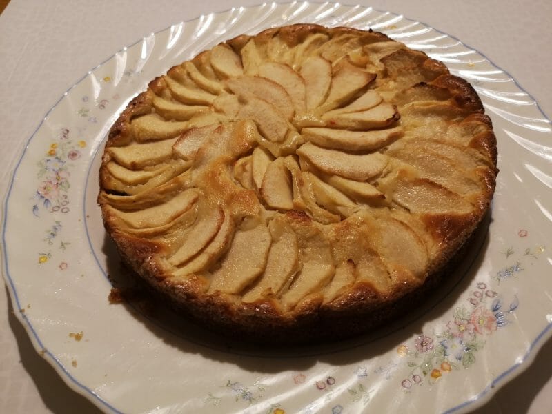 Cliquez pour zoomer ! Gâteau aux pommes et mascarpone Thermomix par carine_240