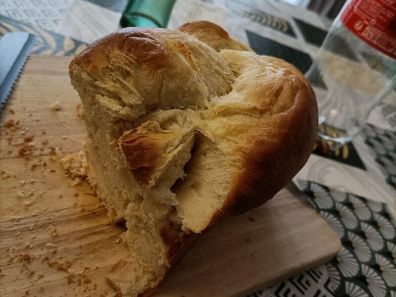 Cliquez pour zoomer ! Brioche tressée à la mie filante Thermomix par aurelie_1224