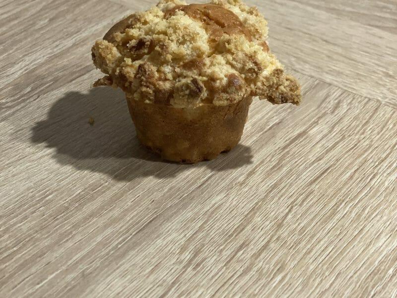 Cliquez pour zoomer ! Muffins aux pommes façon crumble Thermomix par tiff354
