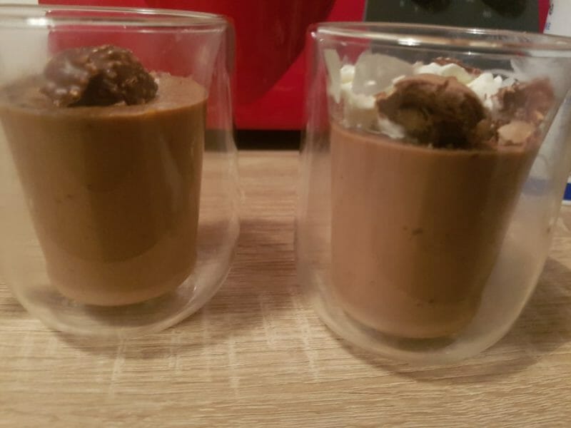 Cliquez pour zoomer ! Crème dessert au Ferrero Rocher Thermomix par bbbisous