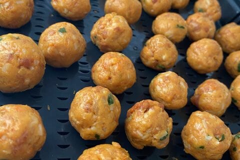 Cliquez pour zoomer ! Boulettes de poulet au chorizo Thermomix par aprilflower