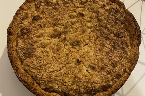 Cliquez pour zoomer ! Tarte aux pommes façon crumble Thermomix par aprilflower