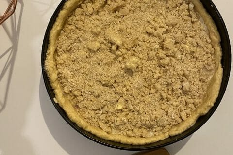 Cliquez pour zoomer ! Tarte aux pommes façon crumble Thermomix par aprilflower